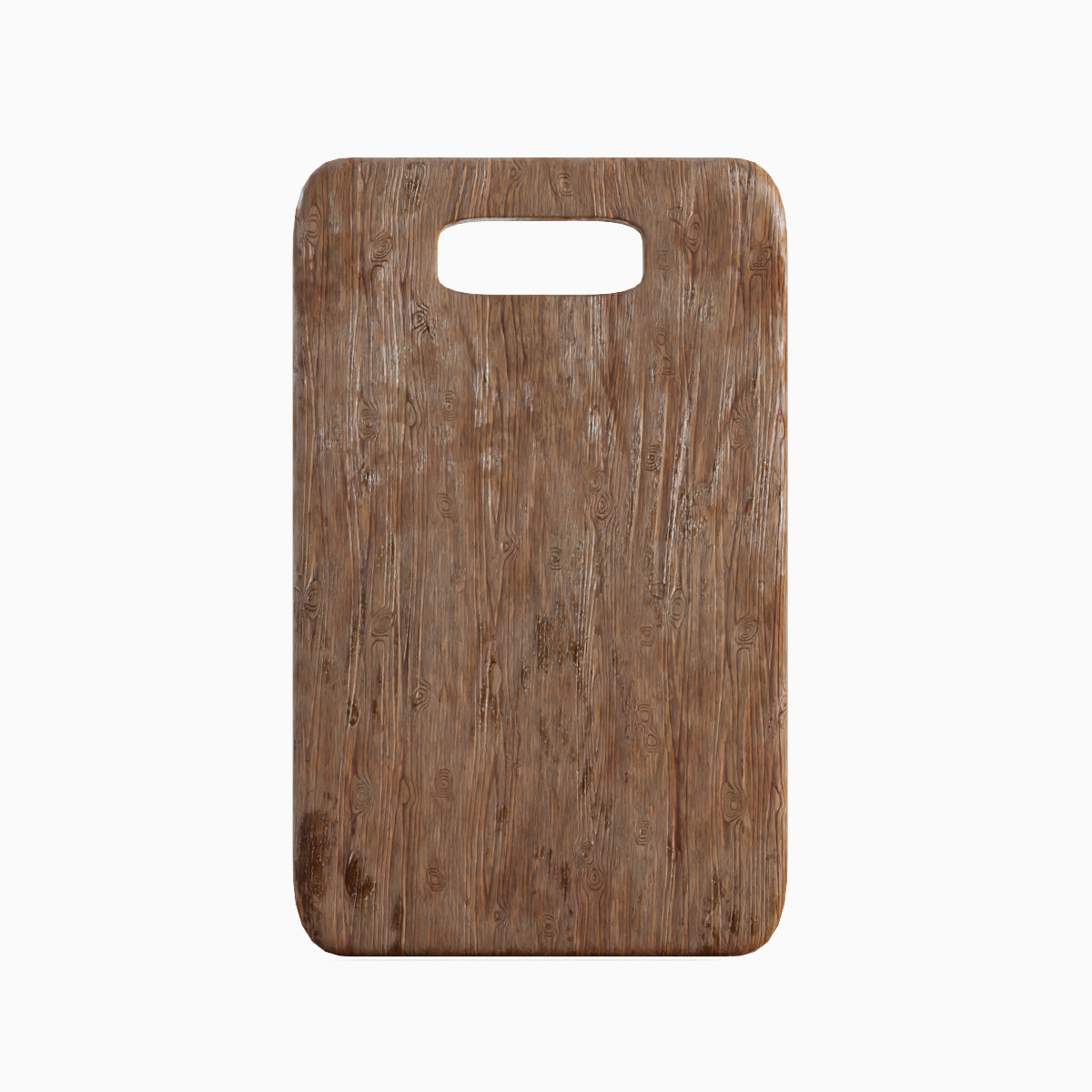 Cutting Board Set Low-poly 3D model_13