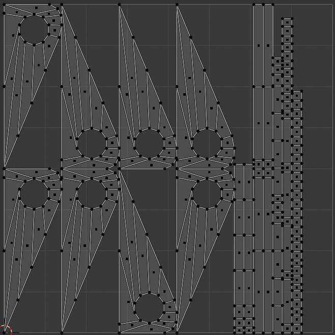 Building site office reception container Low-poly 3D model_34