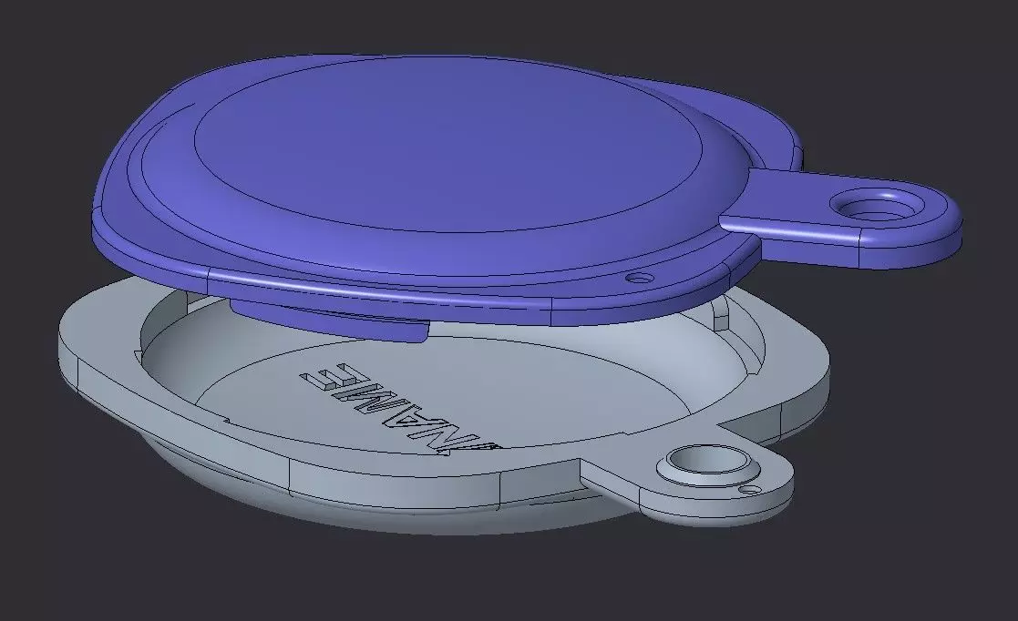 Air Tag Holder - one hole 3D print model
