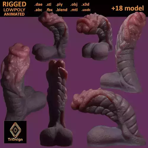Fantasy Sevanor Dragon Penis Rigged