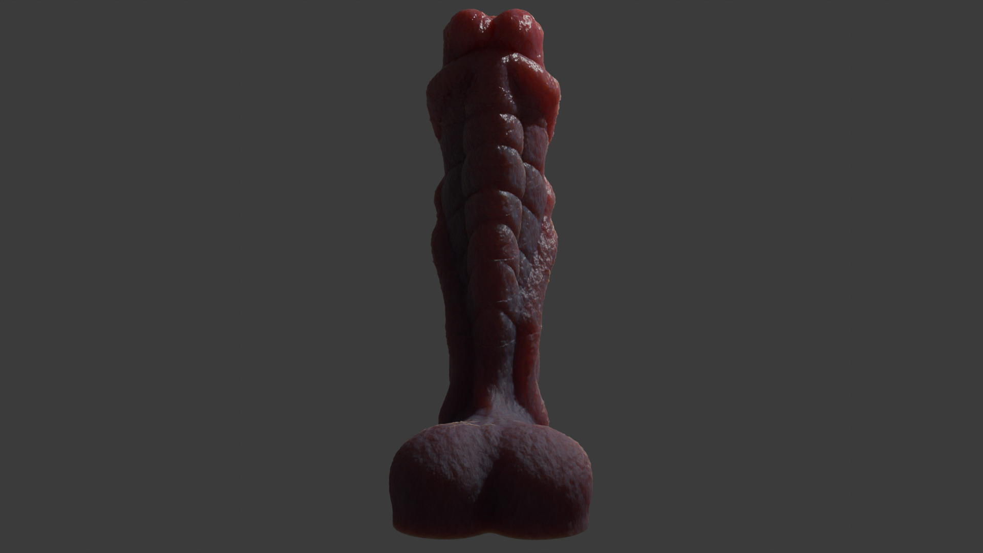 Fantasy Sevanor Dragon Penis Rigged Low-poly 3D model_13