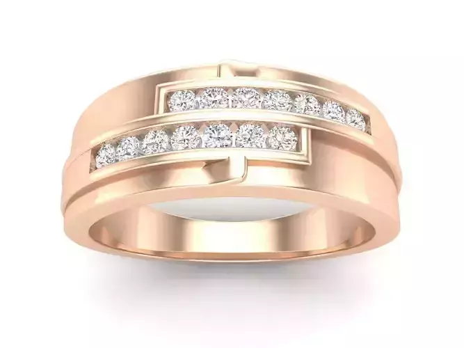 AV 603 Diamond Ring For Men