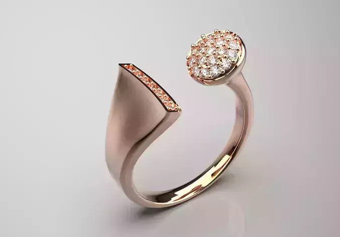 luxury diamond ring jr00056
