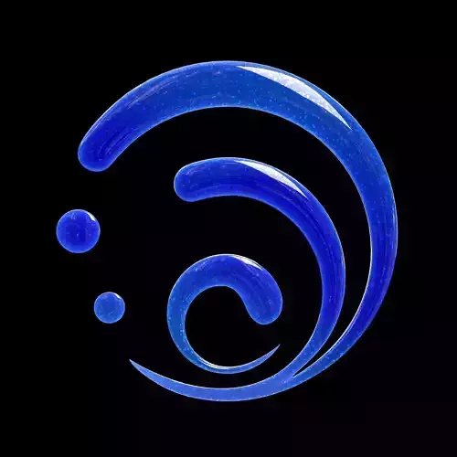 genshin impact hydro emblems 3D print model