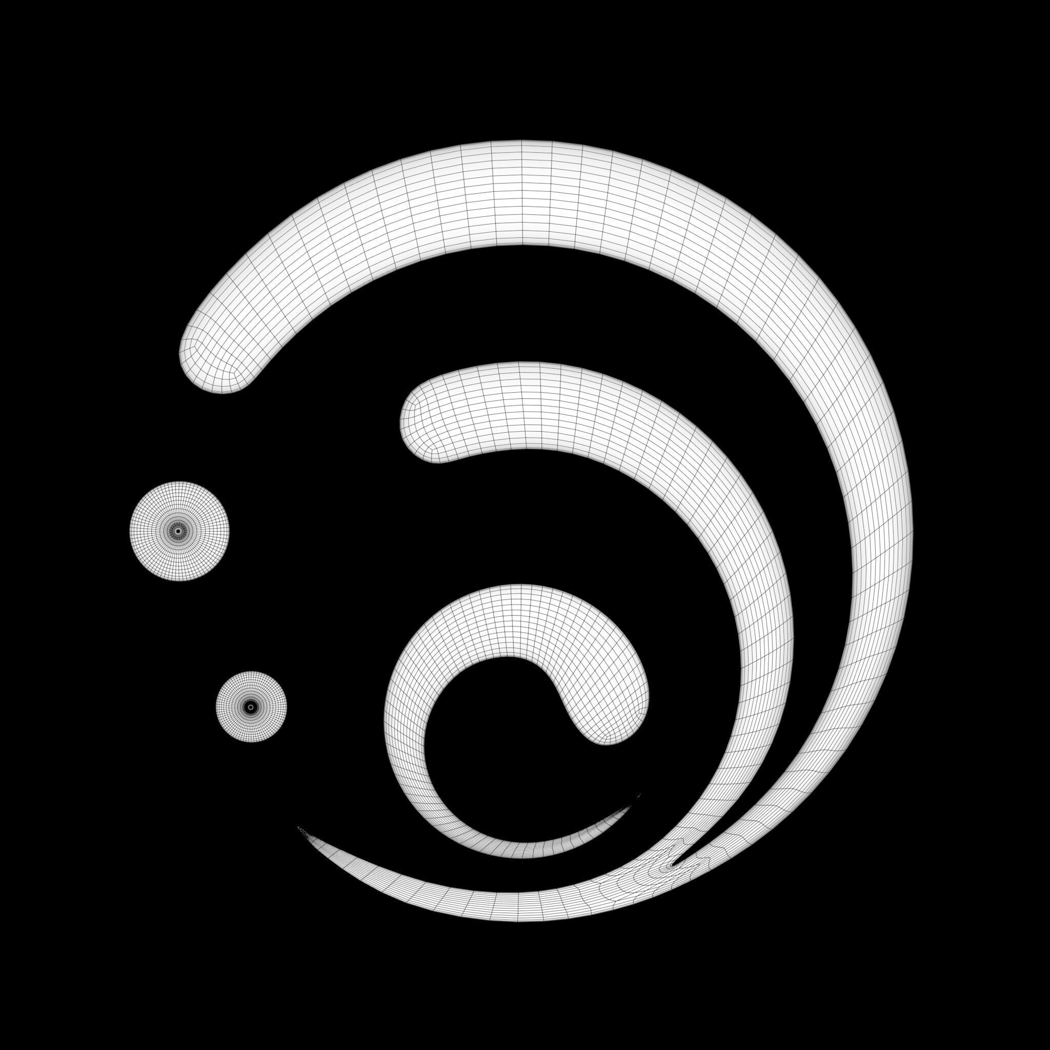 genshin impact hydro emblems 3D print model_6