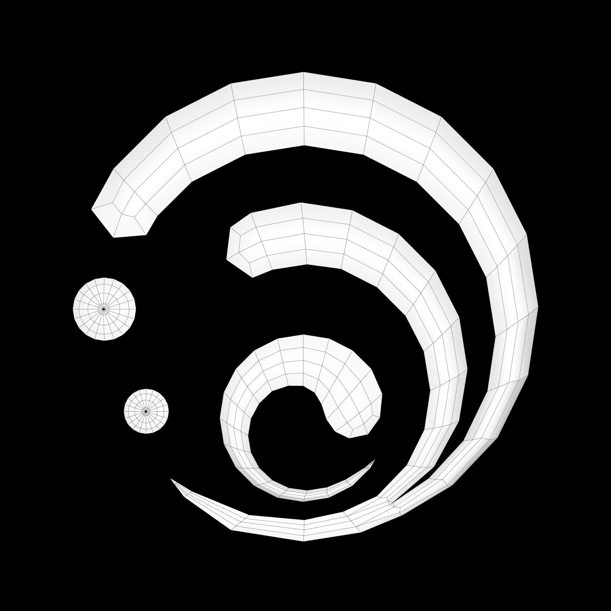 genshin impact hydro emblems 3D print model_5