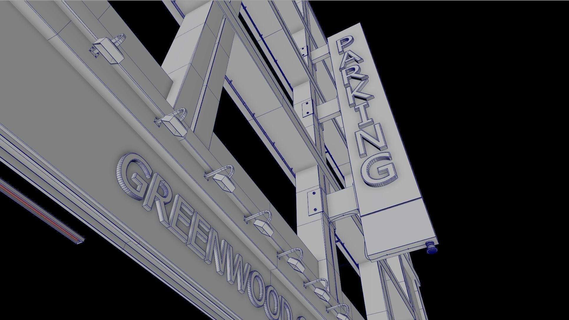 Parking Garage - Highly Detailed 3D model_8