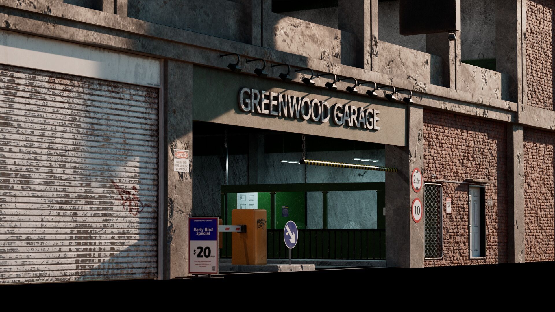 Parking Garage - Highly Detailed 3D model_3