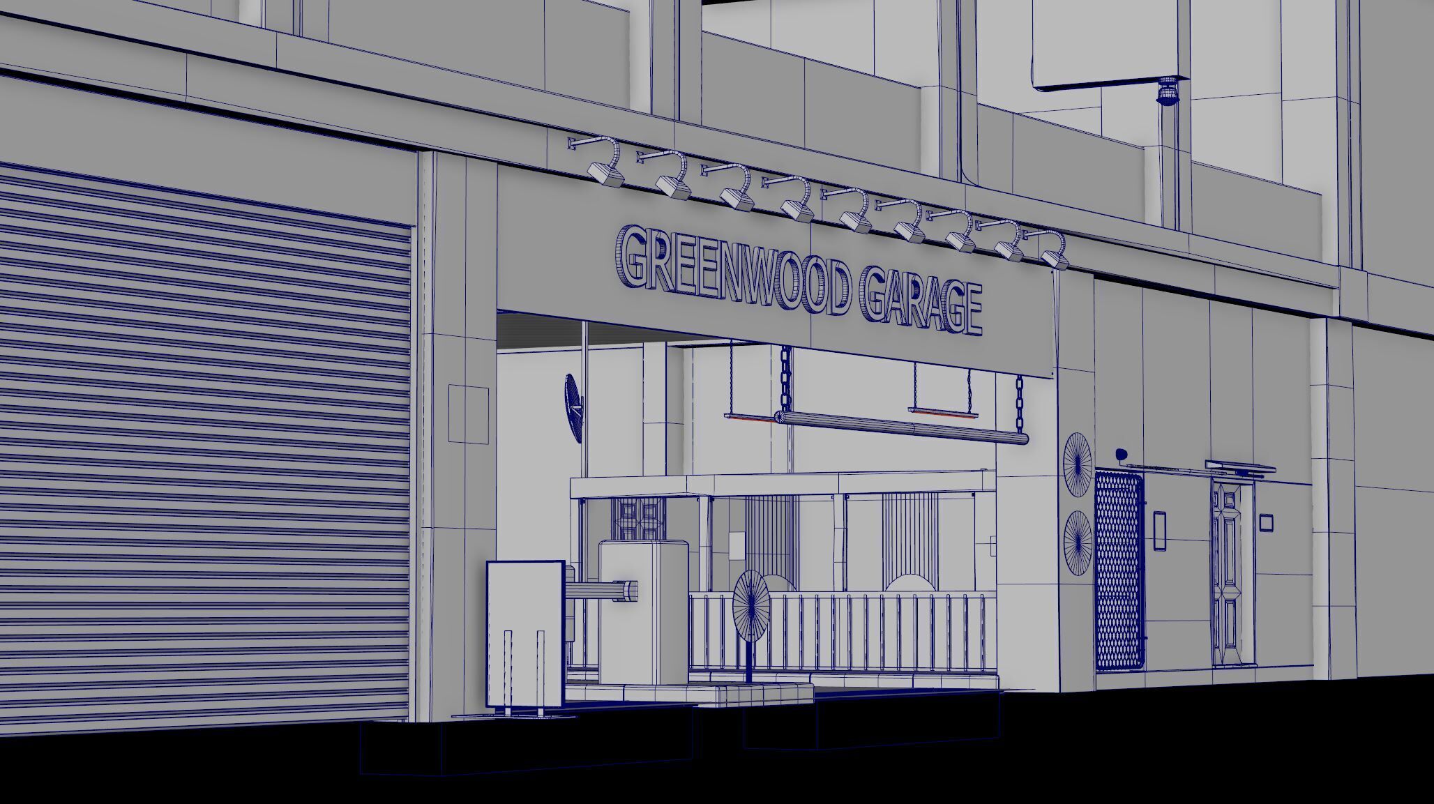 Parking Garage - Highly Detailed 3D model_4