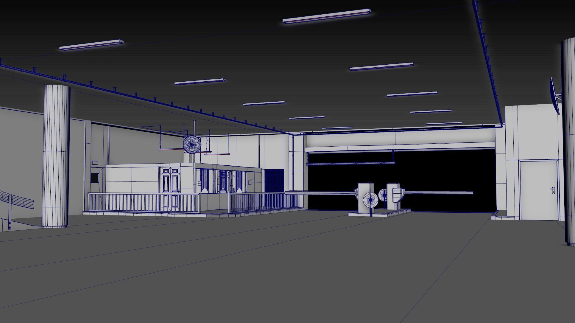 Parking Garage - Highly Detailed 3D model_12