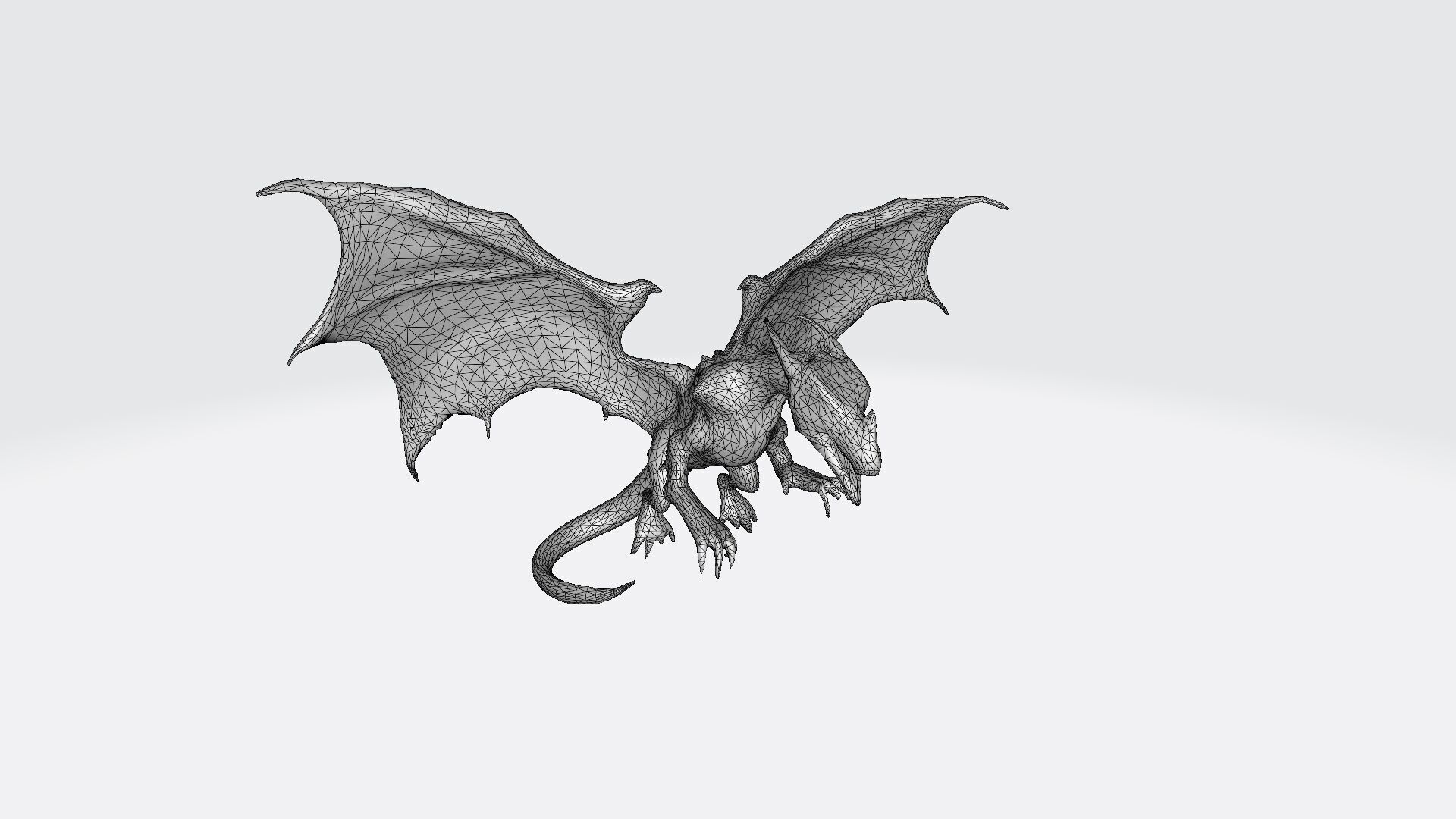 3d Model Alduin The First Dragon 3D model_6