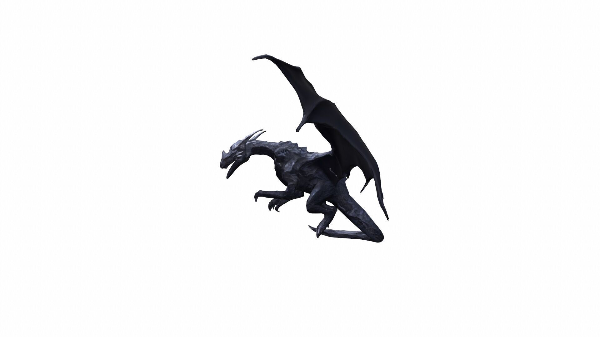 3d Model Alduin The First Dragon 3D model_4