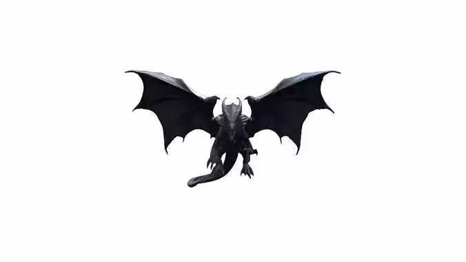 3d Model Alduin The First Dragon 3D model