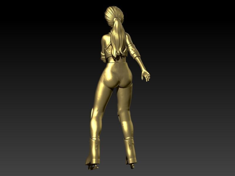 Ice Skater Pendant Figure skater pendant 3D print model_11