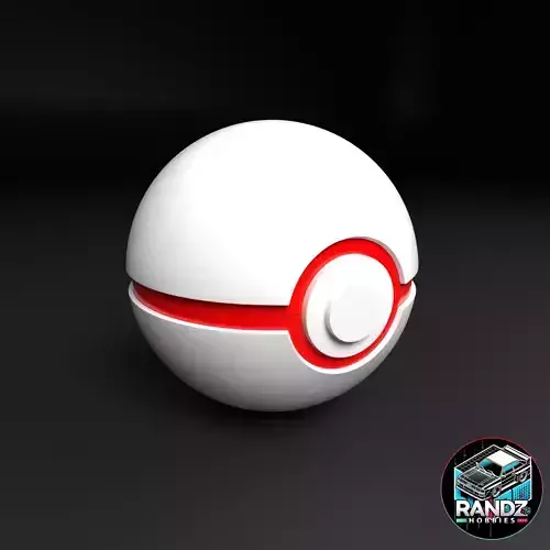 Premierball Themed Card Deck for Pokemon Cards 3D print model