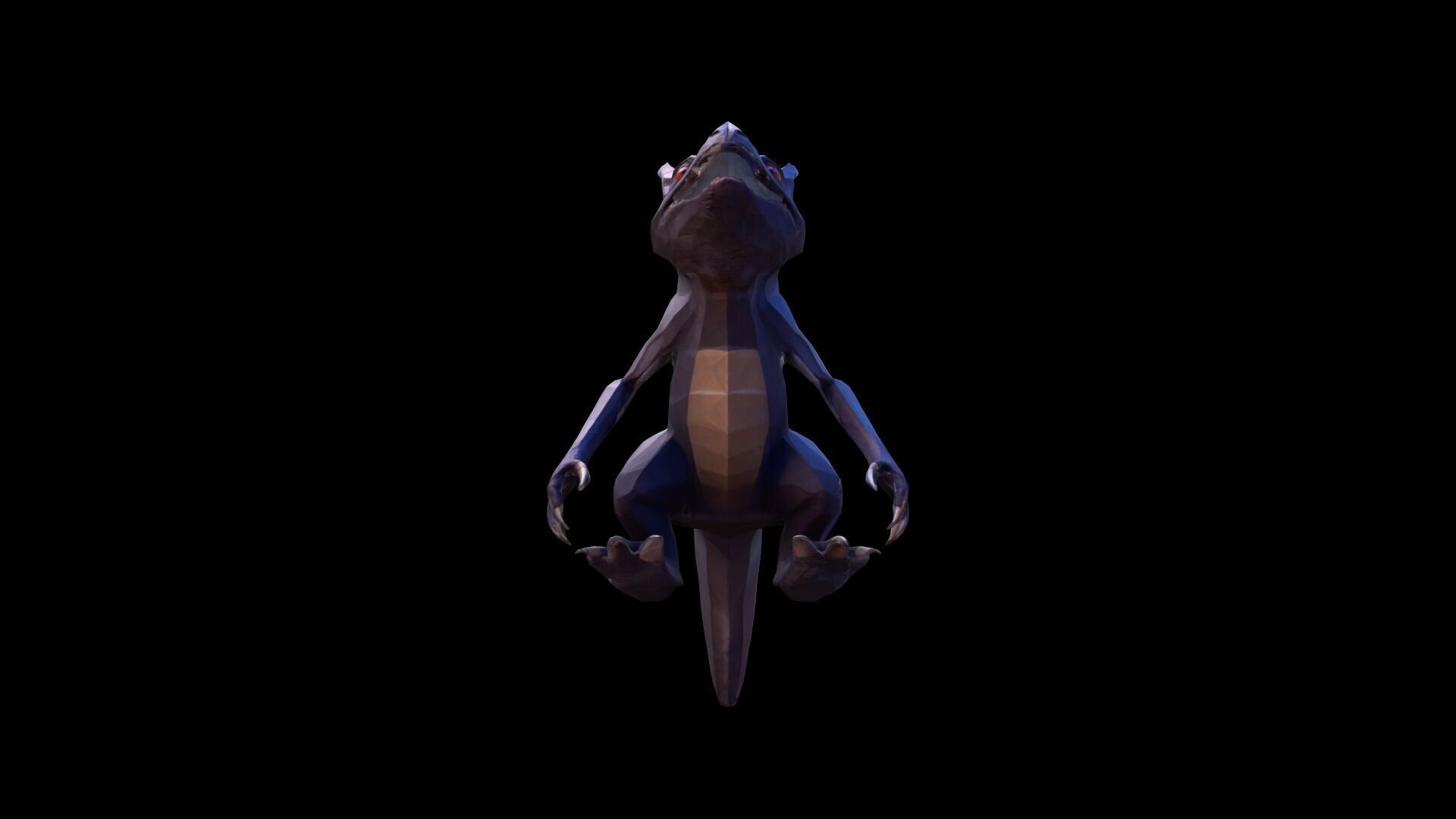 3d Model Full Body Shot Of A Scary Chupacabra 3D model_4