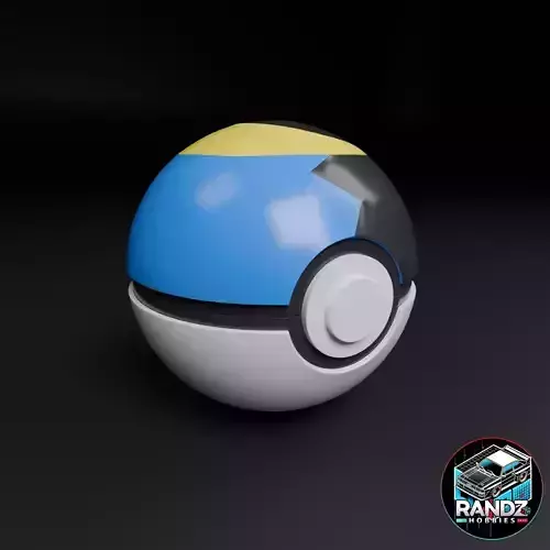 Moonball Themed Card Deck for Pokemon Cards 3D print model
