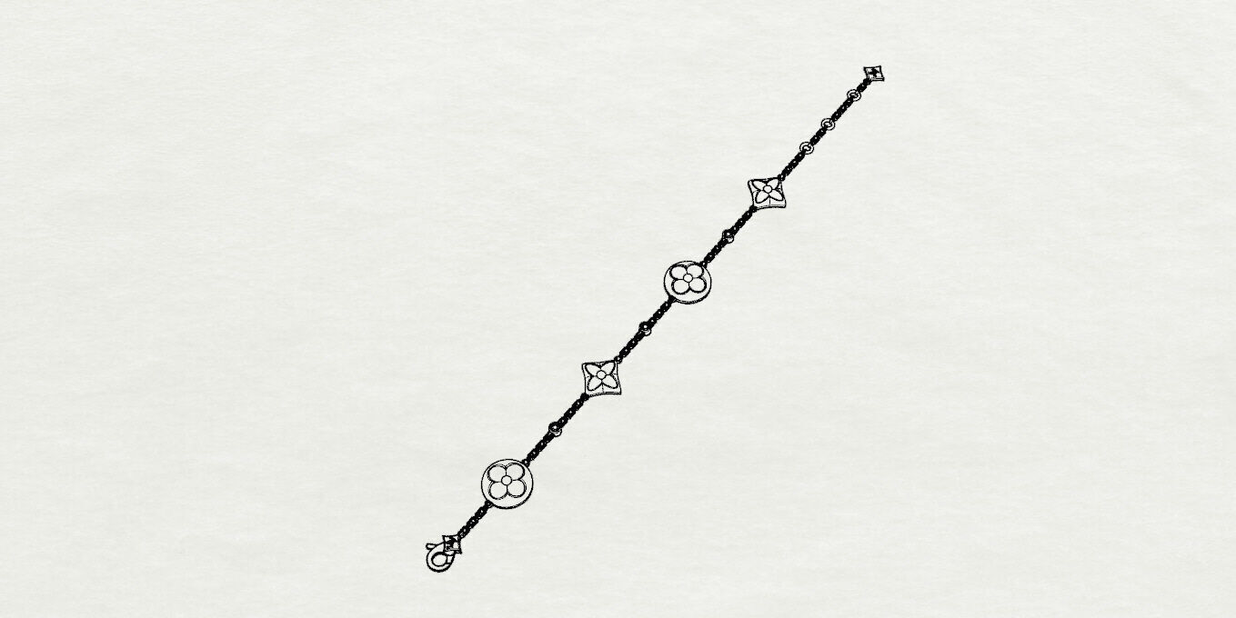 Louis Vuitton-Bracelet 3D print model_19