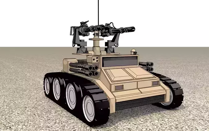 Mini Tank 3D model