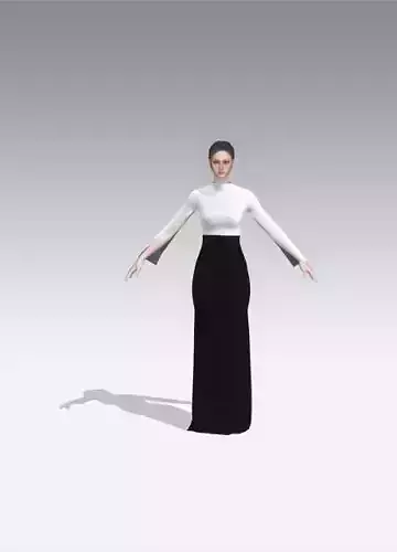 dress black and white color 