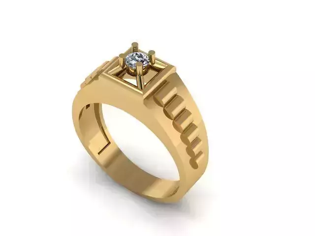Man Ring For Diamond