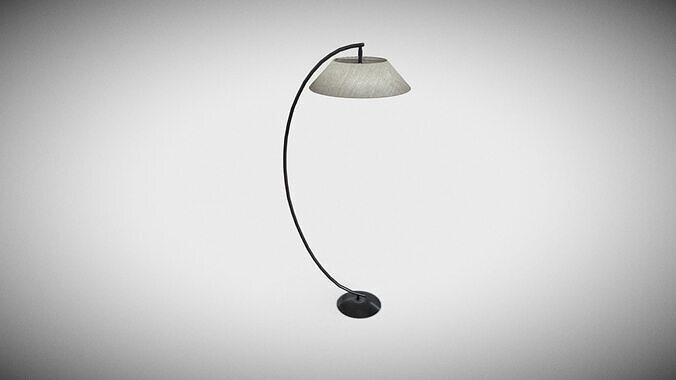 Floor Lamp Free low-poly 3D model