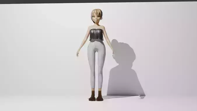 Female Anime Character Yuyu