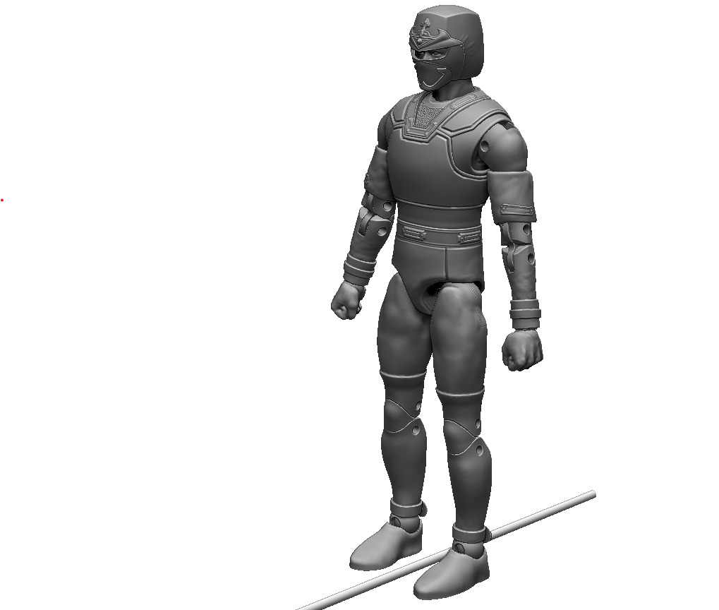 Jiraya The Stealth Guardian 3D print model_3