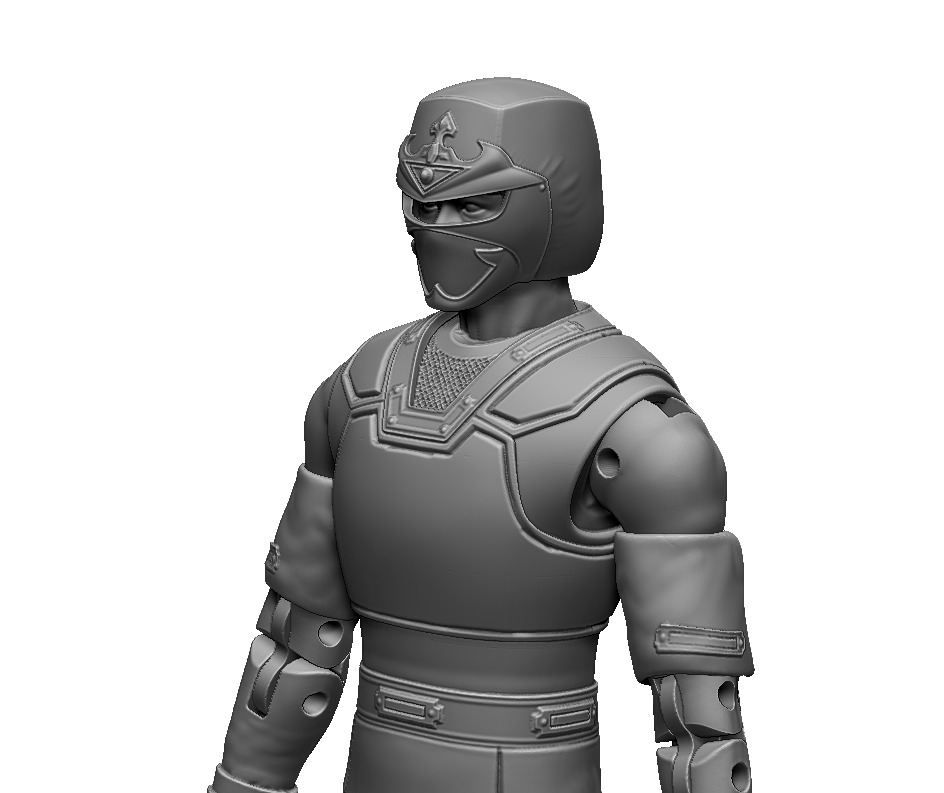 Jiraya The Stealth Guardian 3D print model_2