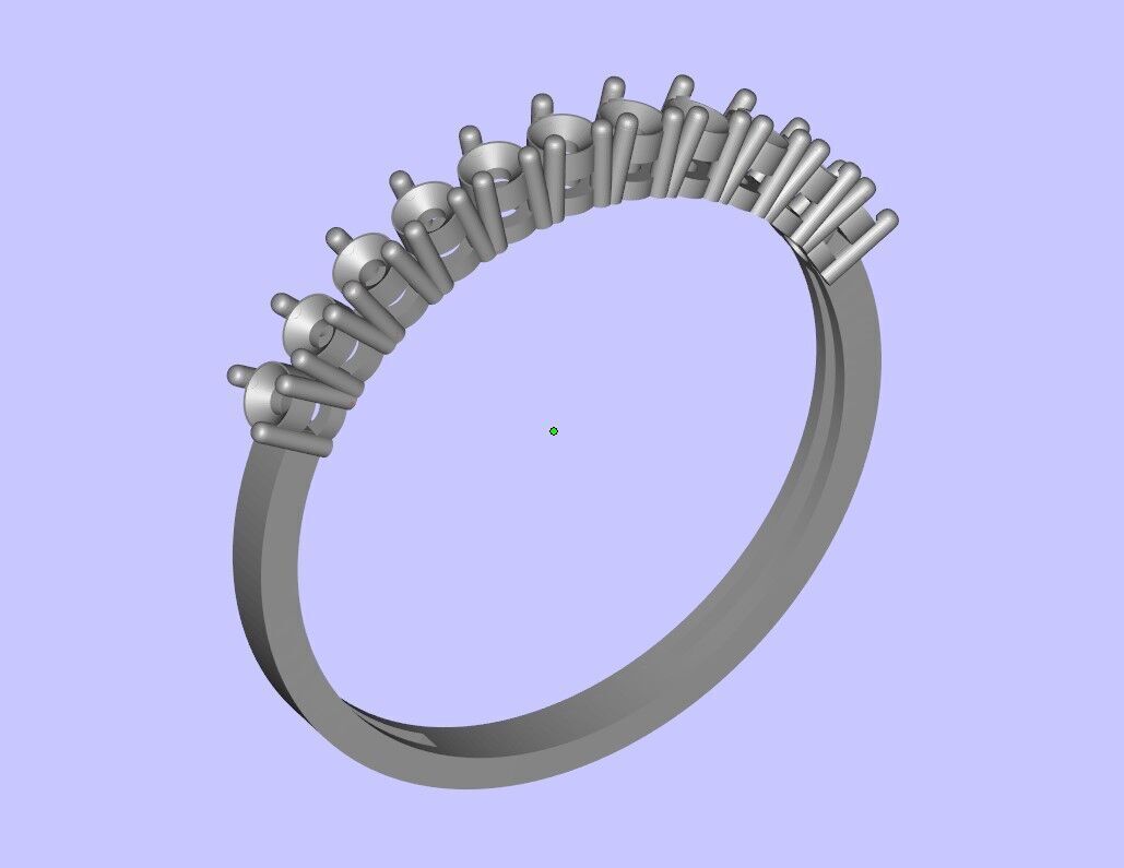 Minimal Ring 3D print model_1