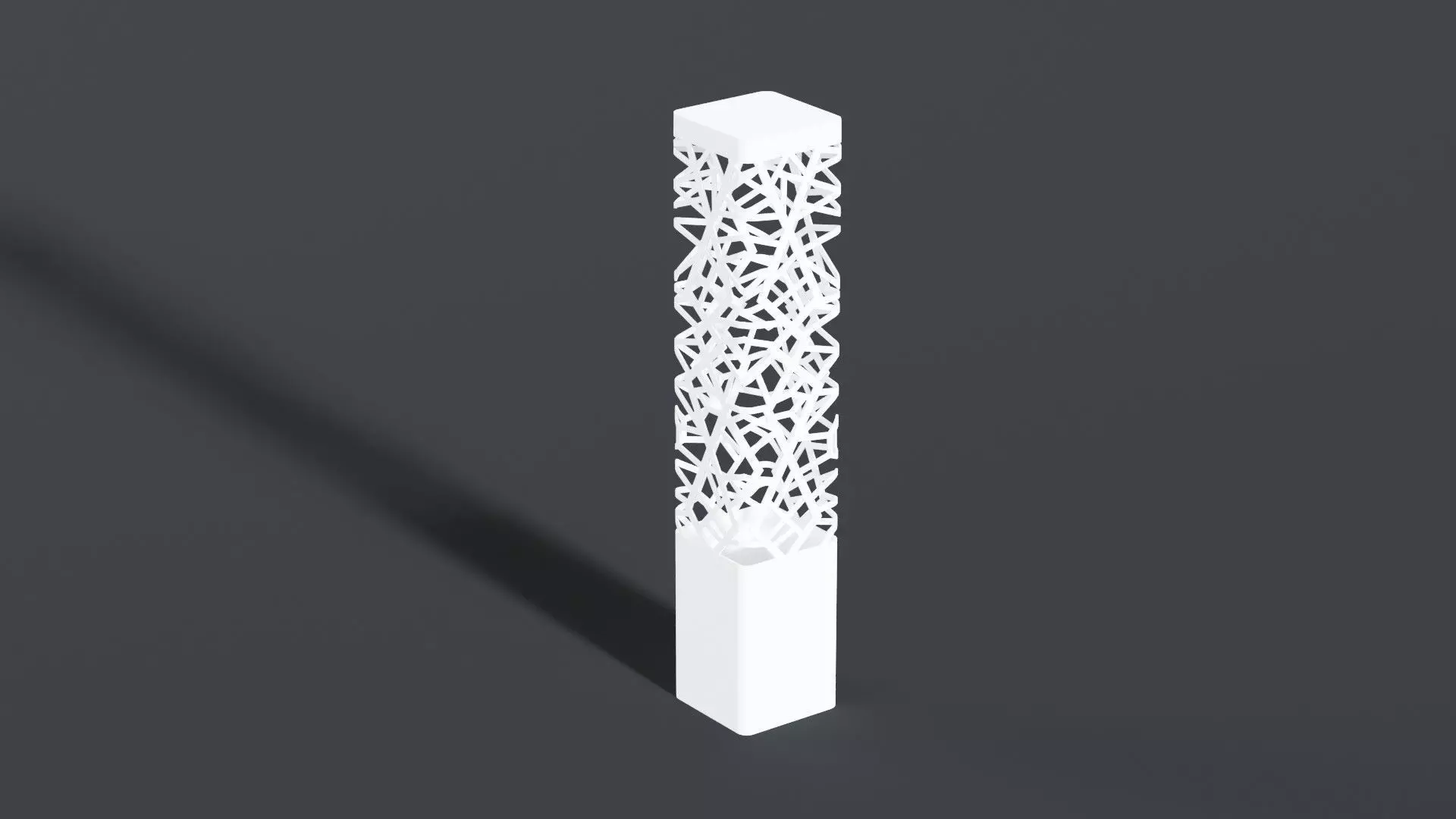 Outdoor birdsnest lamp original design Free 3D model_0