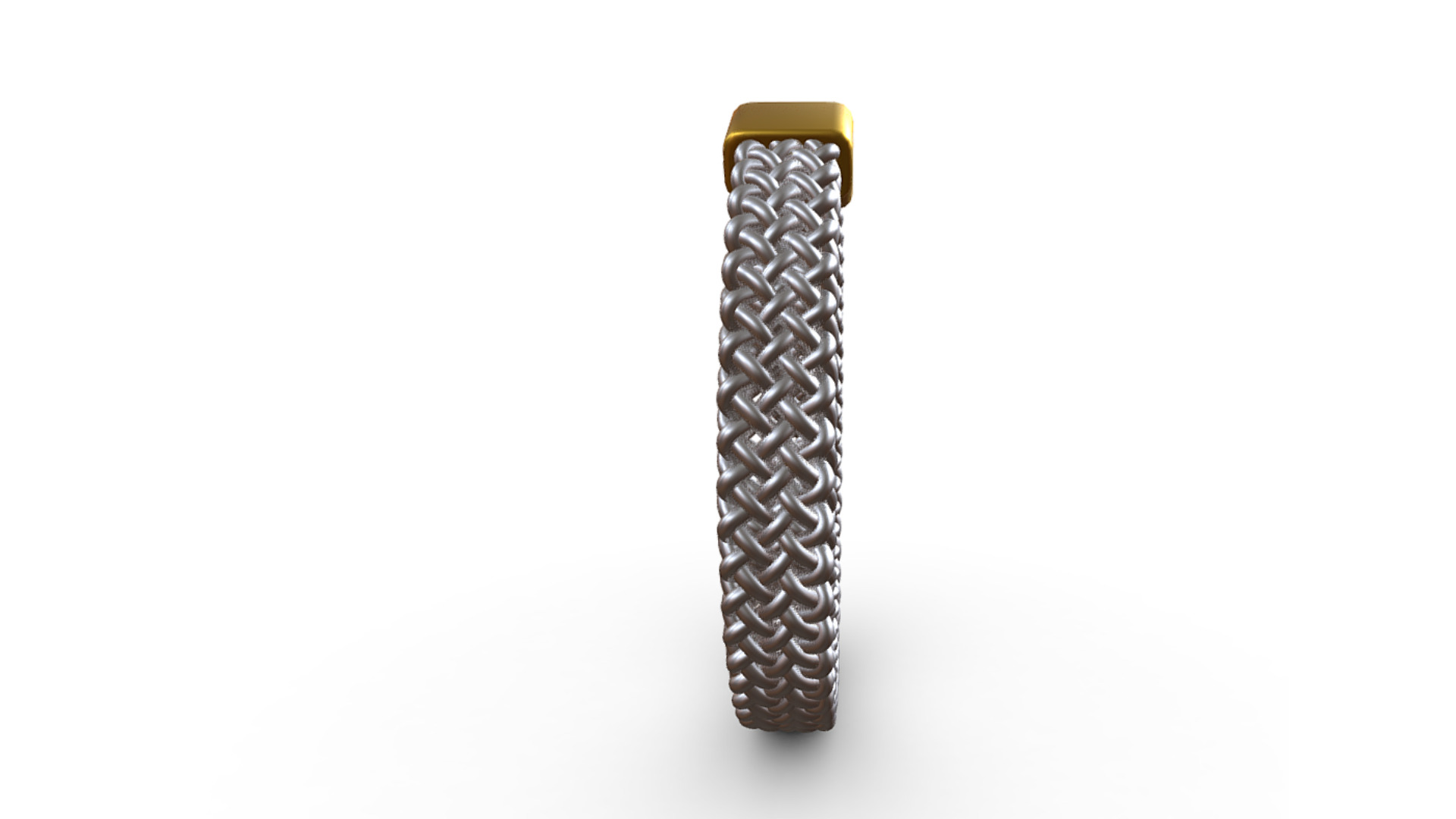 Woman Barbed Wire Cuff Bracelet 3D model_6
