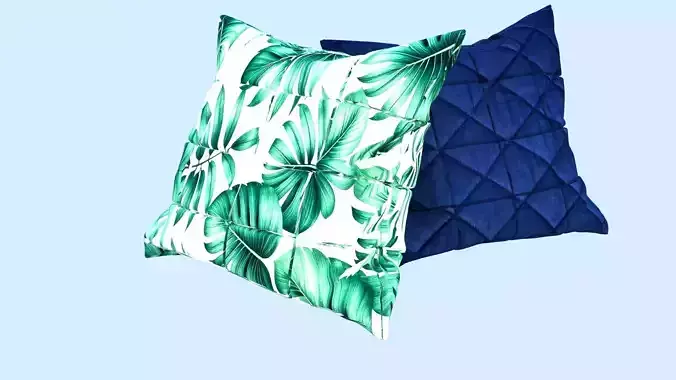 Collection of decorative pillows