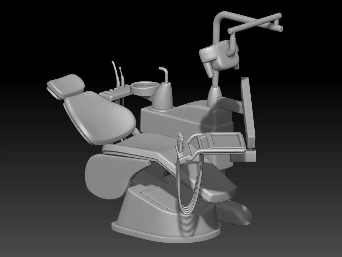 dentist Surgery Chair 3D print model