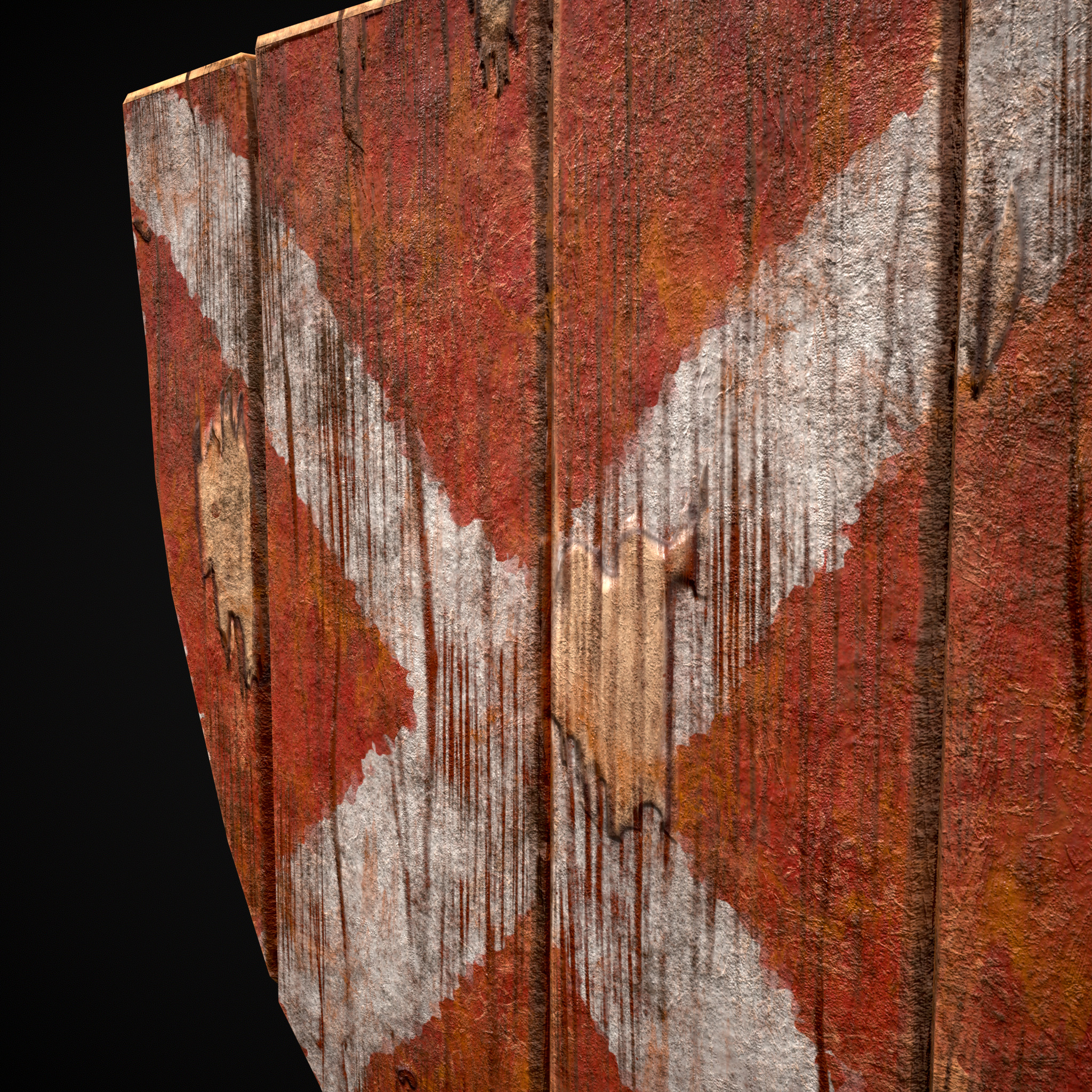 RW Coat of Arms Low-poly 3D model_19