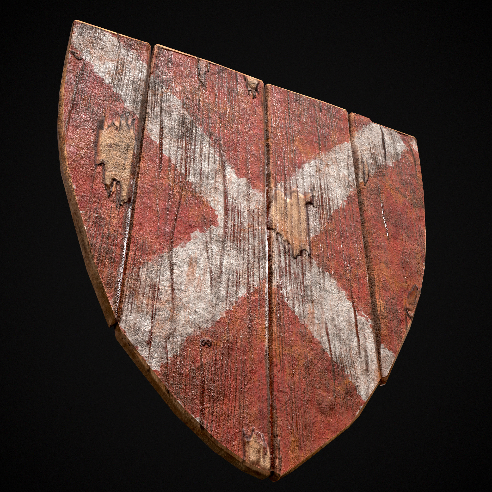 RW Coat of Arms Low-poly 3D model_17