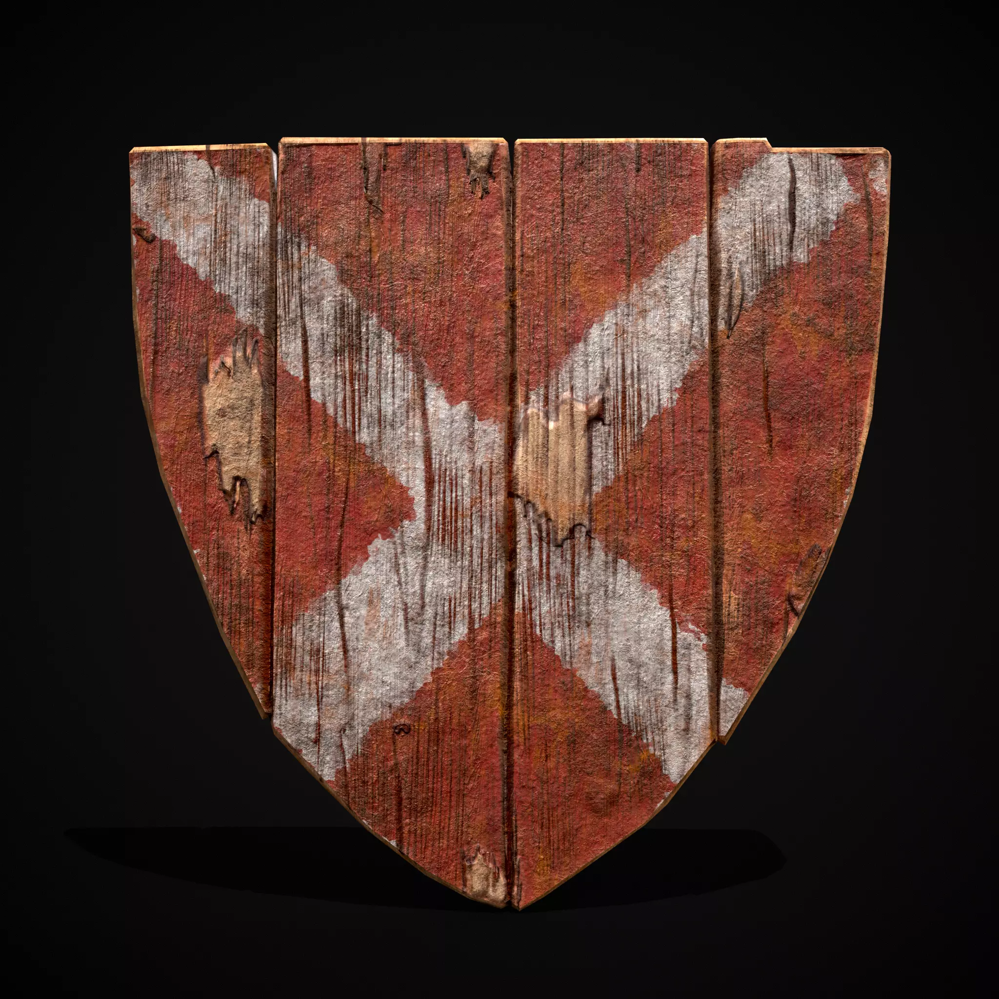 RW Coat of Arms Low-poly 3D model_0