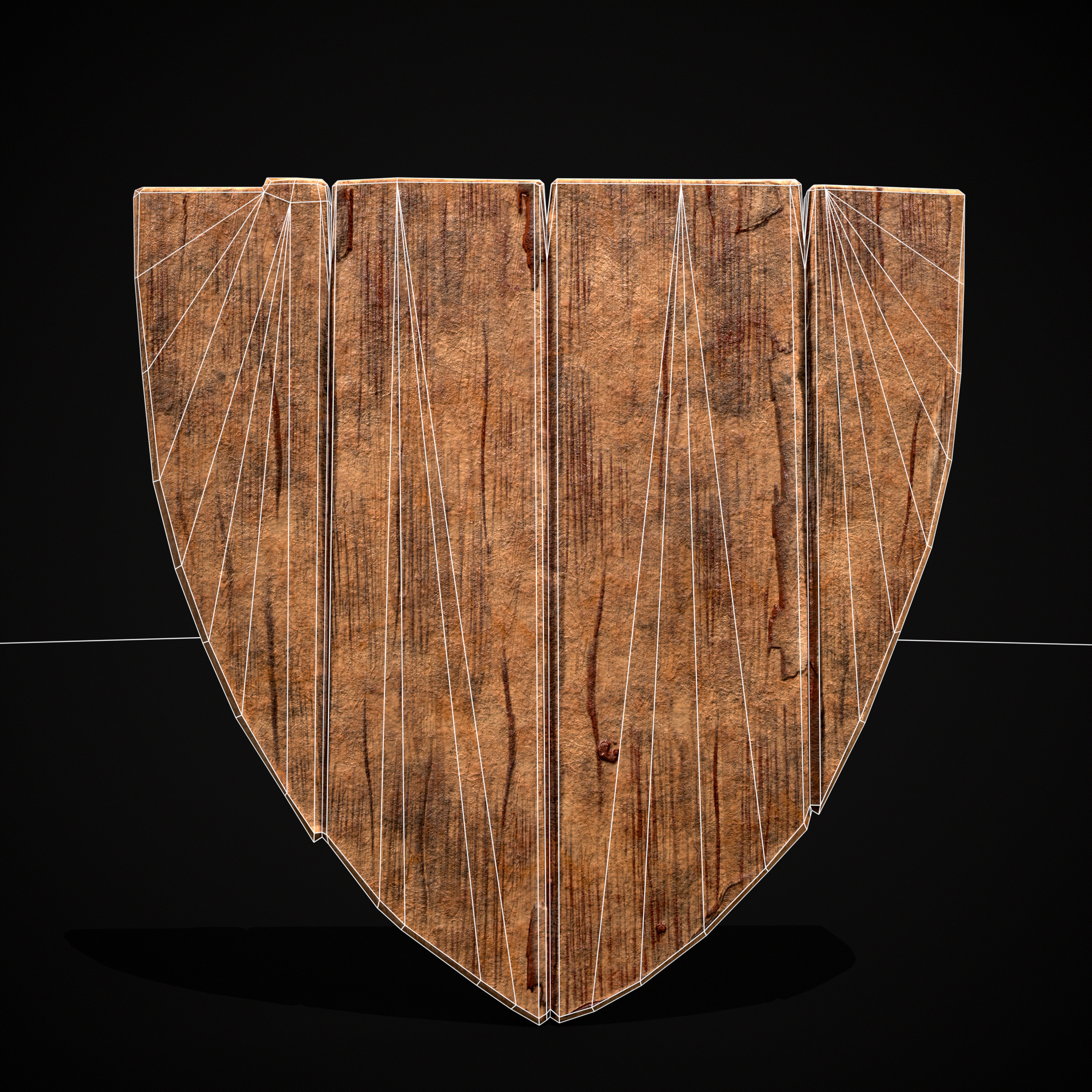 RW Coat of Arms Low-poly 3D model_12