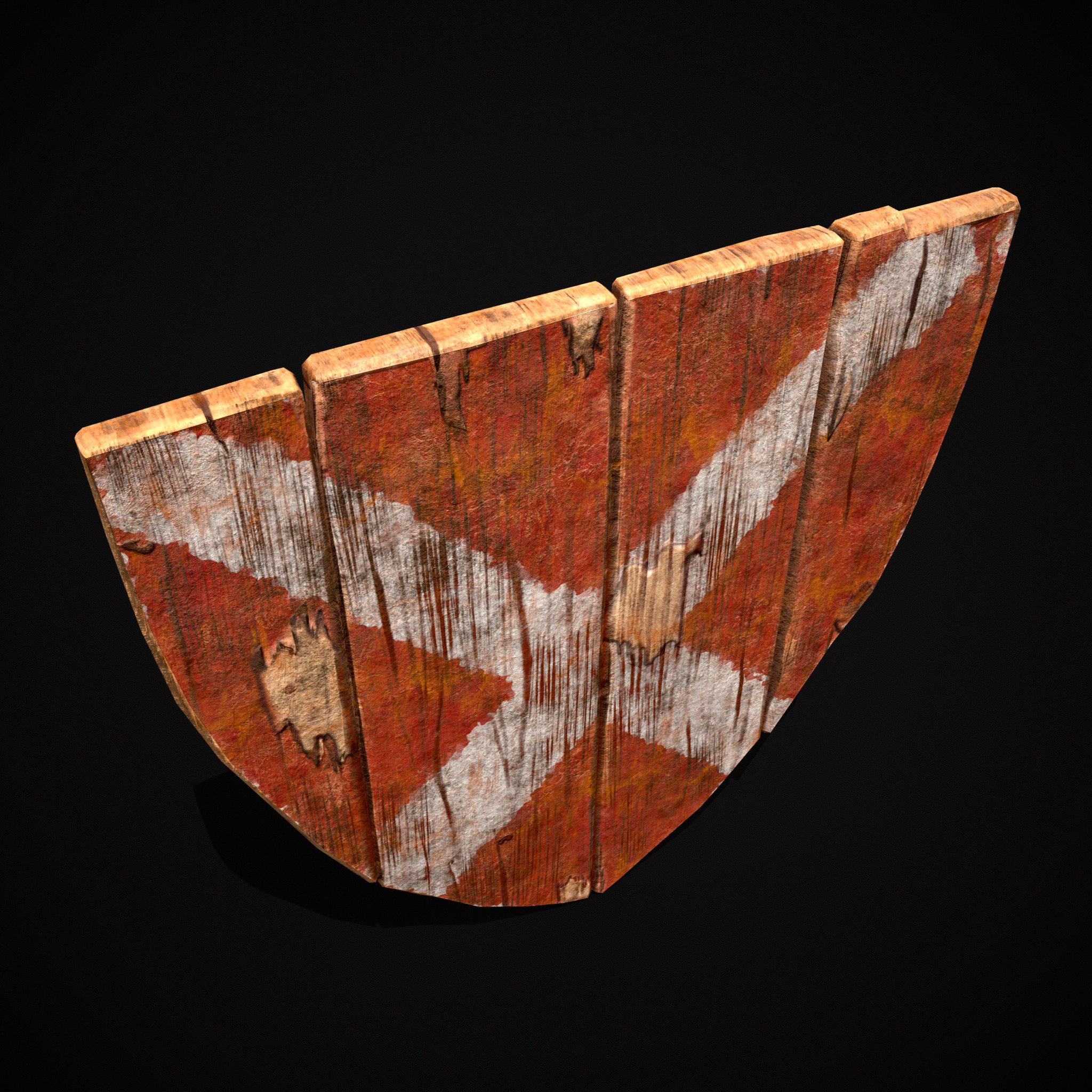 RW Coat of Arms Low-poly 3D model_15