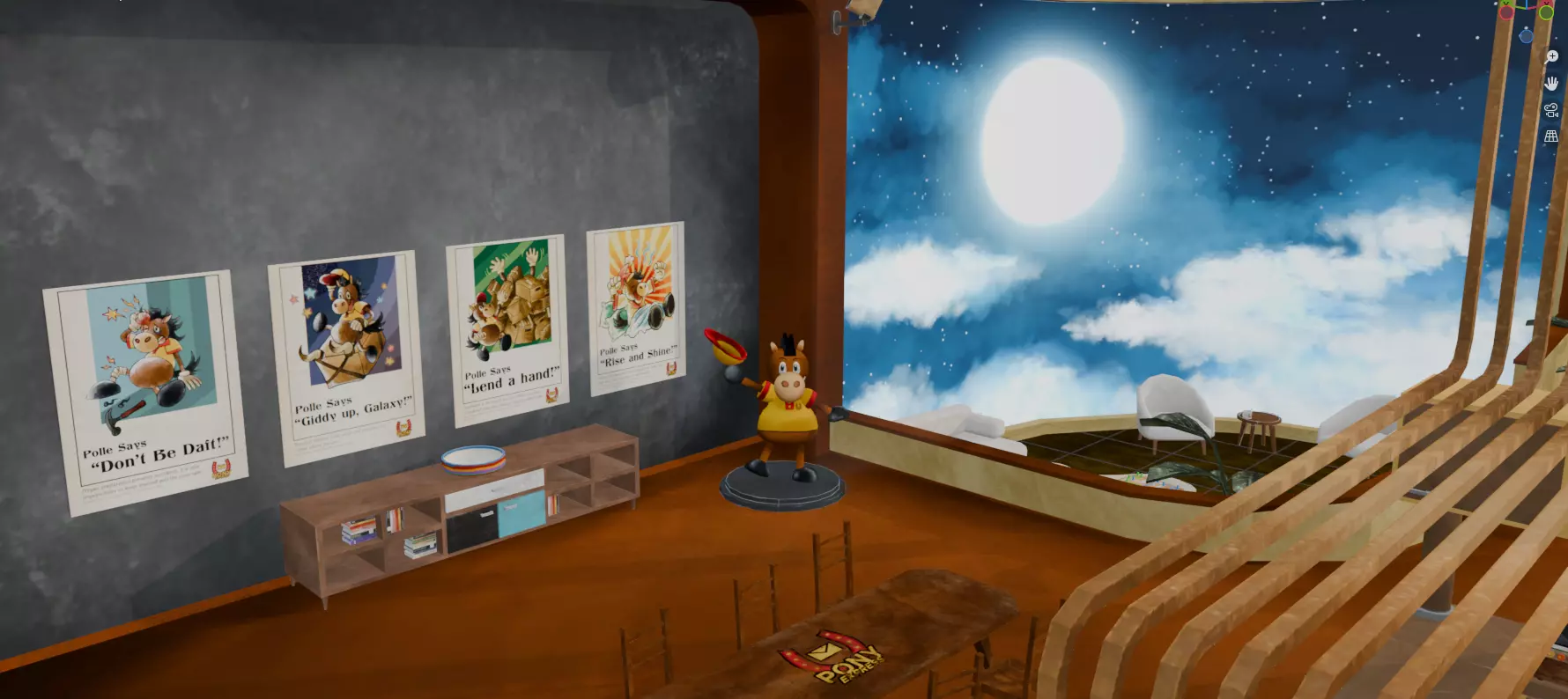 WIP Mouthwashing Tulpar Common Room Precrash Wrong Organ Free 3D model