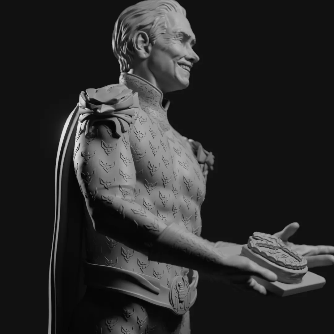 Homelander Home Sweet Home Cake 3D print model_4