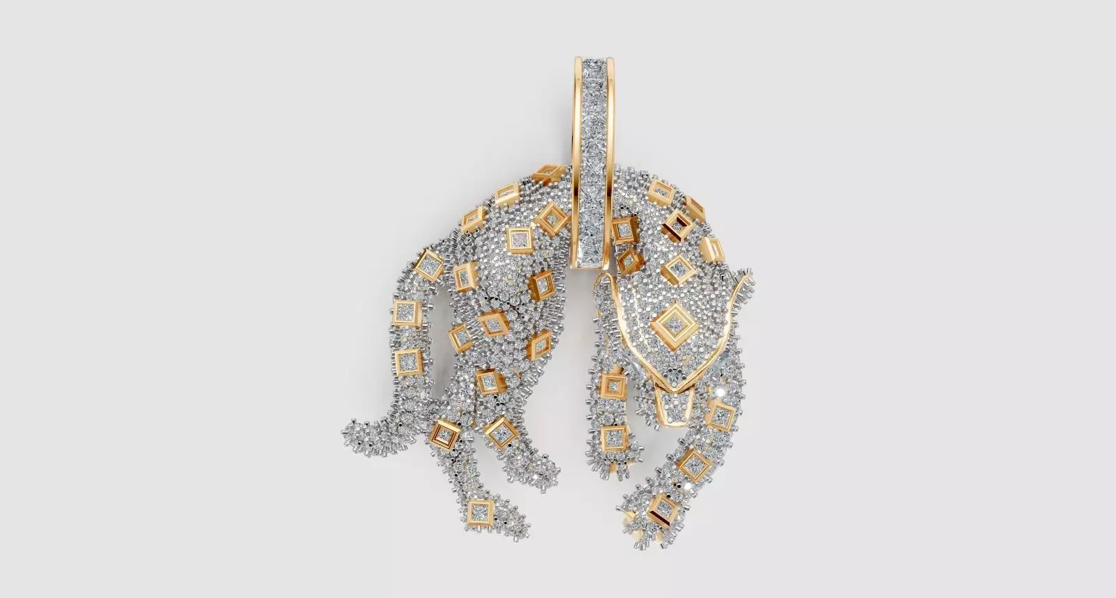 Penther  Pendant 3D print model_0