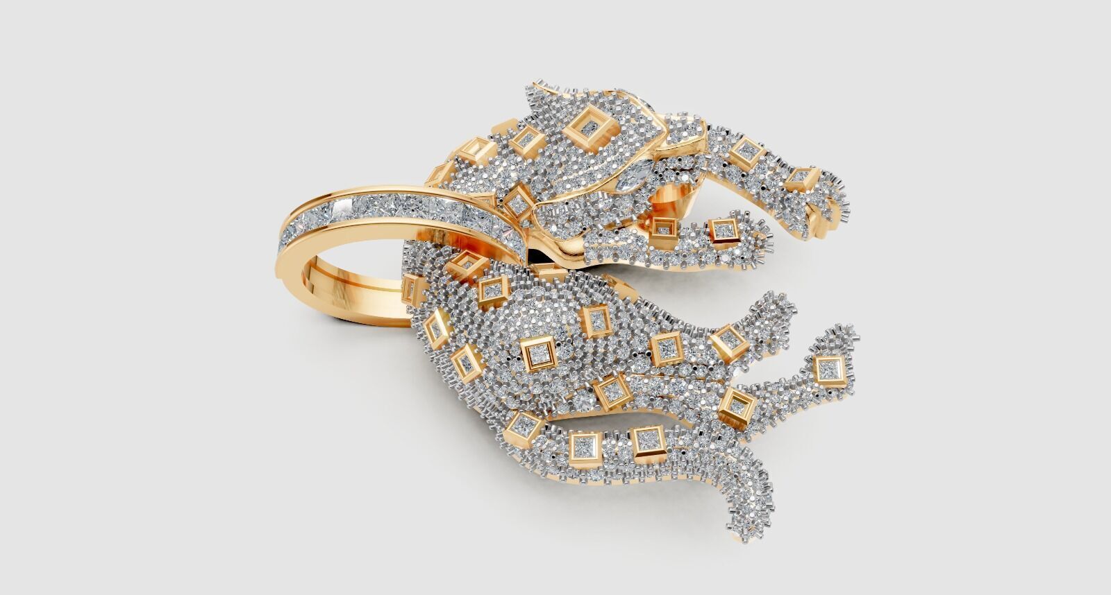 Penther  Pendant 3D print model_2