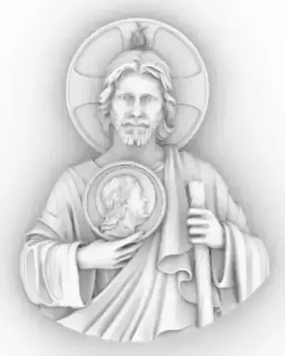 Saint Jude San judas dije dos modelos