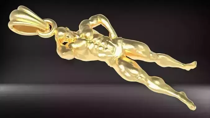 Bodybuilder pendant