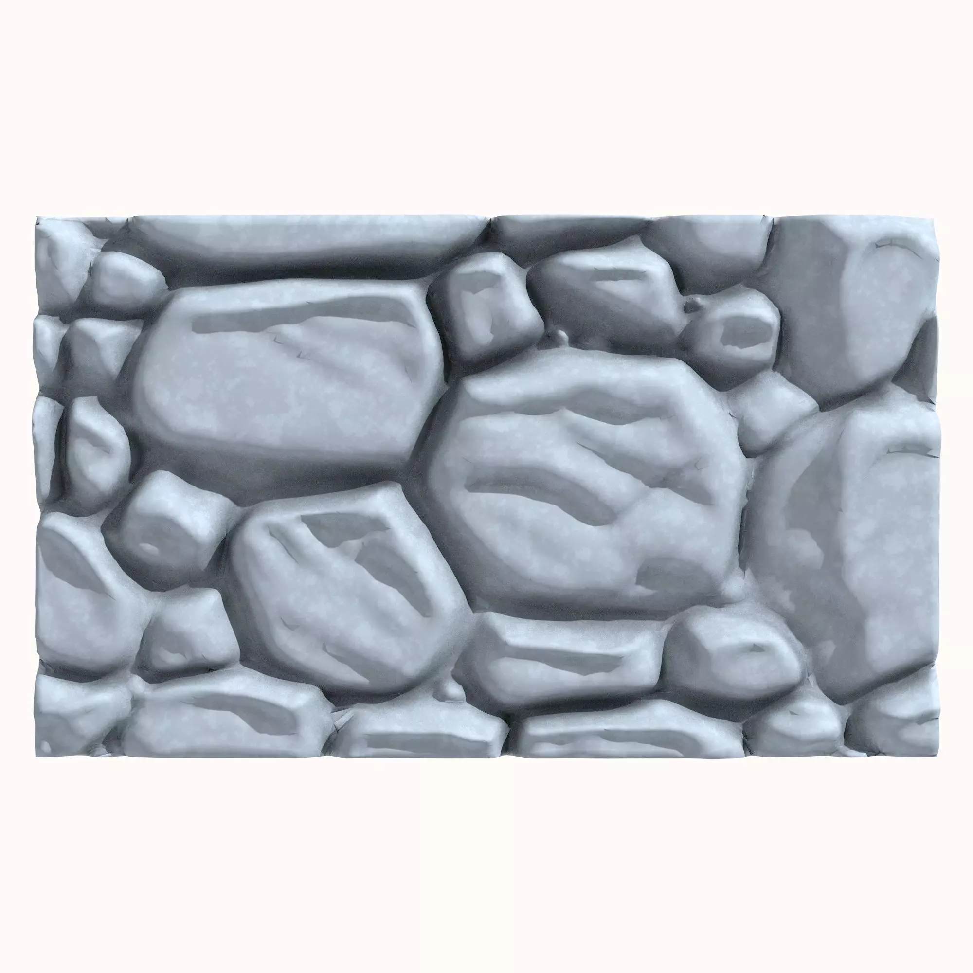 Stone wall 173 3D model_0