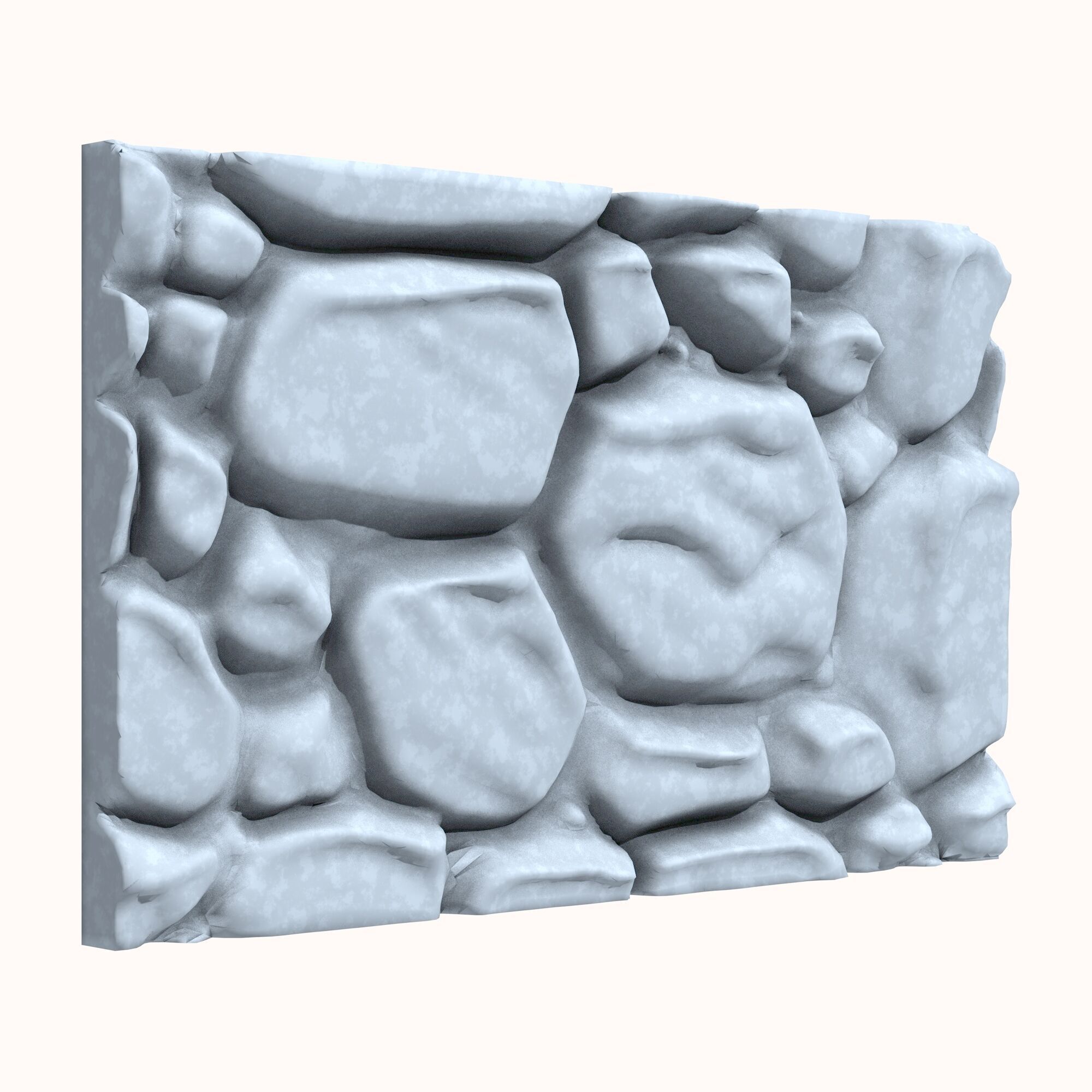 Stone wall 173 3D model_1