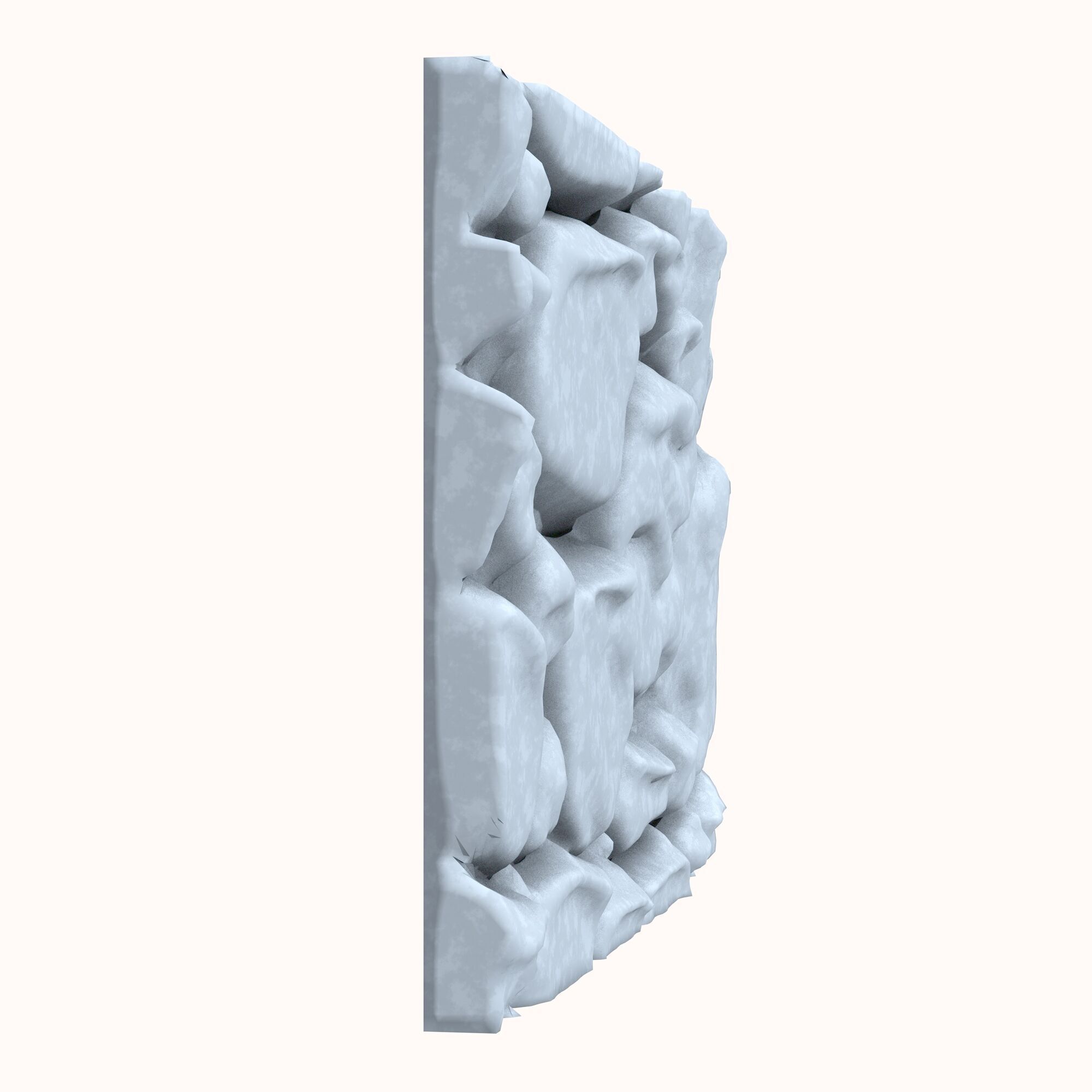 Stone wall 173 3D model_2