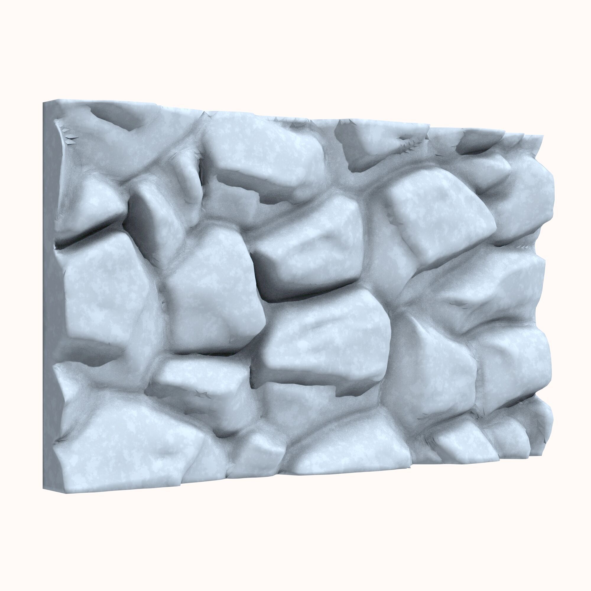 Stone wall 162 3D model_1