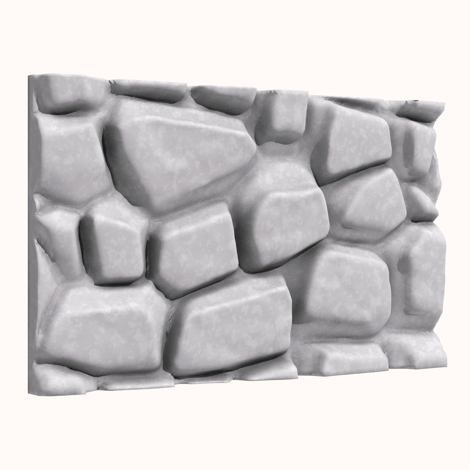 Stone wall 156 3D model_1